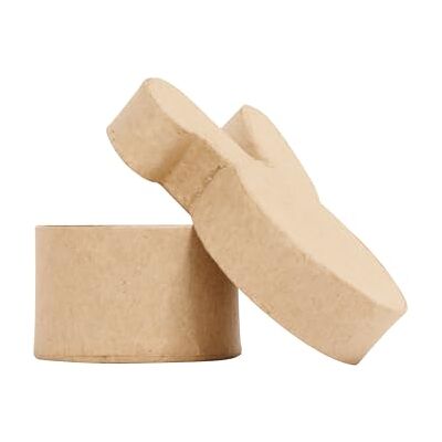 décopatch Decopatch pack Conf. 10 supporti cartapesta marrone 8,5x6,5x3cm décopatch Decopatch pack Conf. 10 supporti cartapesta marrone 8,5x6,5x3cm