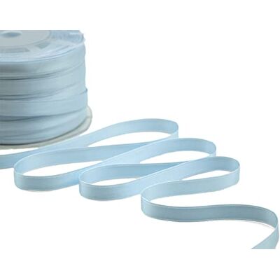Furlanis Nastro Doppio Raso, Tessuto Italiano Azzurro Baby, 10 mm x 100 m Furlanis Nastro Doppio Raso, Tessuto Italiano Azzurro Baby, 10 mm x 100 m