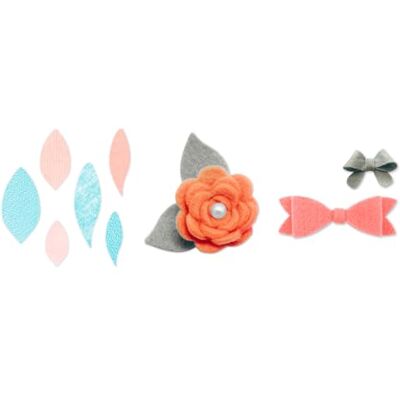 MISS KUTY Set di 3 matrici spesse ZUG, foglie, fiori, fiocchi MISS KUTY Set di 3 matrici spesse ZUG, foglie, fiori, fiocchi