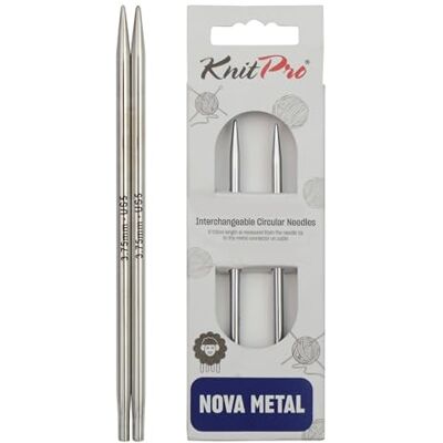 KnitPro 3,75 Millimetri Nova Intercambiabile Normale circolari Aghi, Argento KnitPro 3,75 Millimetri Nova Intercambiabile Normale circolari Aghi, Argento