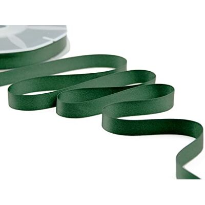 Furlanis Nastro Doppio Raso, Tessuto Italiano Verde Foresta, 16 mm x 50 m Furlanis Nastro Doppio Raso, Tessuto Italiano Verde Foresta, 16 mm x 50 m