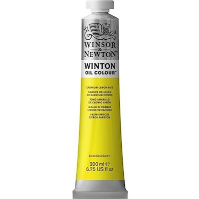 Winsor & Newton WN Olio Winton 200ml Giallo di cadmio limone Winsor & Newton WN Olio Winton 200ml Giallo di cadmio limone