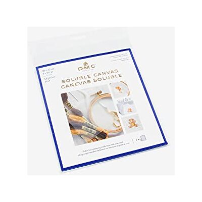 DMC Soluble Canvas Tela idrosolubile DMC Soluble Canvas Tela idrosolubile