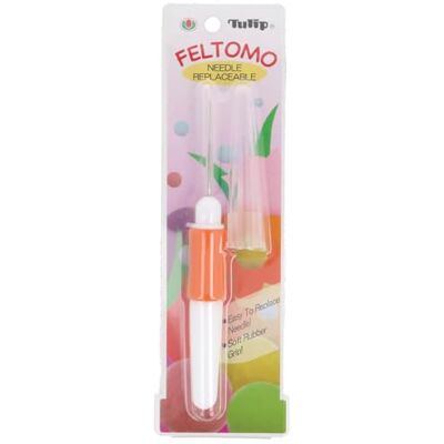 Tulip Feltomo Needles per Feltro, Arancione e Bianco Tulip Feltomo Needles per Feltro, Arancione e Bianco