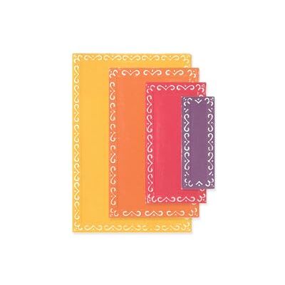 Sizzix Framelits Set di fustelle Deco Rectangles by Stacey Park Sizzix Framelits Set di fustelle Deco Rectangles by Stacey Park