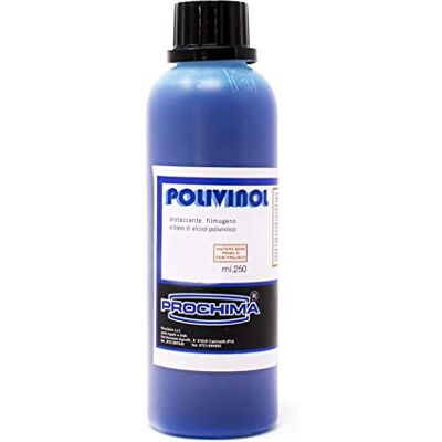 PROCHIMA , Alcool Polivinico in Soluzione Acquosa, Colore Azzurro, Prodotto Solubile in Acqua, Ideale per Proteggere Modelli e Prototipi, Confezione da 250 gr PROCHIMA , Alcool Polivinico in Soluzione Acquosa, Colore Azzurro, Prodotto Solubile in Acqua, Ideale per Proteggere Modelli e Prototipi, Confezione da 250 gr