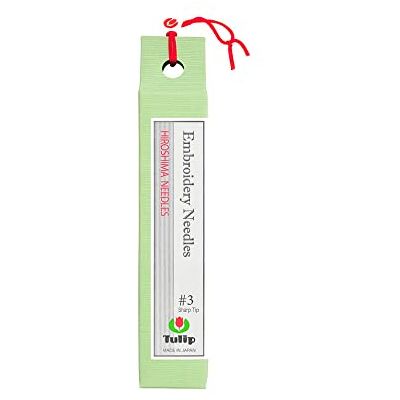Tulip Aghi da Ricamo con Punta Affilata Nr.3-1 Pezzo Tulip Aghi da Ricamo con Punta Affilata Nr.3-1 Pezzo