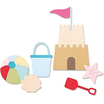Sizzix by Chapter Thinlits Die Set 11PK Summer Shapes di Jennifer Ogborn Capitolo 2 2022, Plastica Carta, Multicolor, One Size Sizzix by Chapter Thinlits Die Set 11PK Summer Shapes di Jennifer Ogborn Capitolo 2 2022, Plastica Carta, Multicolor, One Size