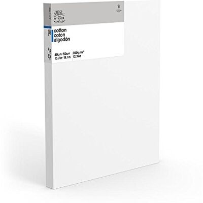 Winsor & Newton ' – Telaio Classic 3 Moduli innescato 350 G/M², Barra Spessore 19 mm, Cotone, Cotone, Bianco, 40 x 50 cm Winsor & Newton ' – Telaio Classic 3 Moduli innescato 350 G/M², Barra Spessore 19 mm, Cotone, Cotone, Bianco, 40 x 50 cm