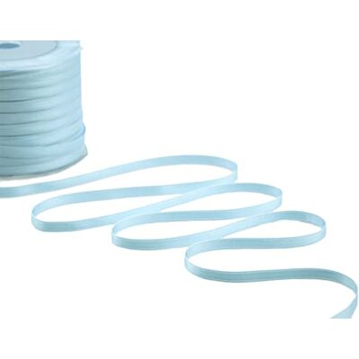 Furlanis Nastro Doppio Raso, Tessuto Italiano Azzurro Baby, 6 mm x 100 m Furlanis Nastro Doppio Raso, Tessuto Italiano Azzurro Baby, 6 mm x 100 m