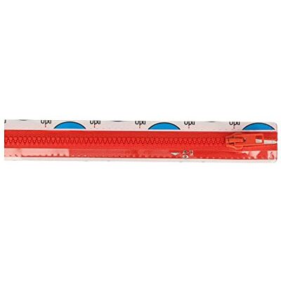 Opti Chiusura lampo, 100% poliestere, 00725 rosso, 55 cm Opti Chiusura lampo, 100% poliestere, 00725 rosso, 55 cm