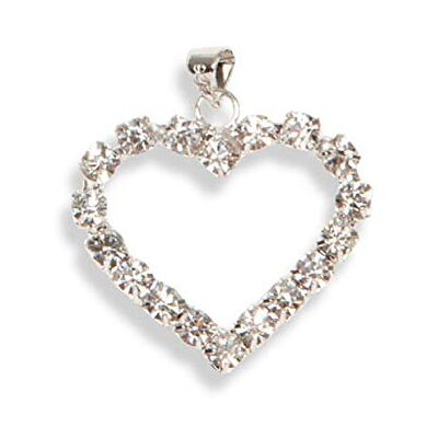 Piovaccari Bijoux Cuore Glitter, Multicolore, 2.6 x 3 cm Piovaccari Bijoux Cuore Glitter, Multicolore, 2.6 x 3 cm