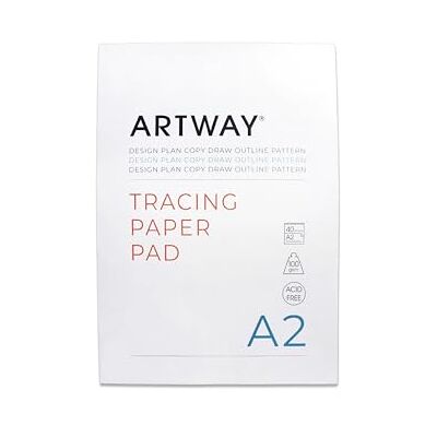 ArtWay Blocco di alta qualità, formato A2, peso 100 g/m², 40 fogli ArtWay Blocco di alta qualità, formato A2, peso 100 g/m², 40 fogli