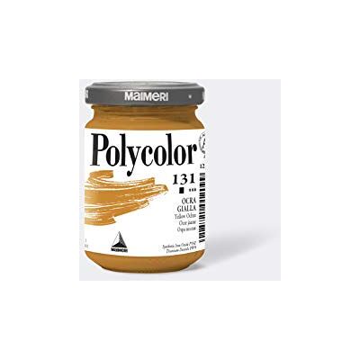 Maimeri M1220131 140ml Glass jar Yellow acrylic paint Acrylic Paints (Yellow, Yellow Ochre, AP, 140 ml, Glass jar, 173 mm) Maimeri M1220131 140ml Glass jar Yellow acrylic paint Acrylic Paints (Yellow, Yellow Ochre, AP, 140 ml, Glass jar, 173 mm)