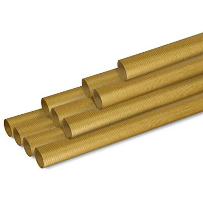 Clairefontaine confezione da 10 rotoli di carta kraft colorata riciclata MISURE: 3x0,70m Carta carta kraft riciclata 65g Colore: Oro confezionamento regali, hobby creativi, fai da te, carta da regalo Clairefontaine confezione da 10 rotoli di carta kraft colorata riciclata MISURE: 3x0,70m Carta carta kraft riciclata 65g Colore: Oro confezionamento regali, hobby creativi, fai da te, carta da regalo