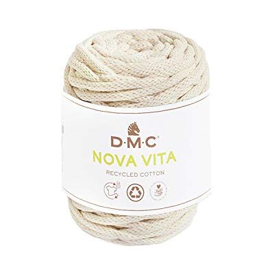 DMC Eco Vita 12 Filato in cotone riciclato 4 mm 250 g 55 m DMC Eco Vita 12 Filato in cotone riciclato 4 mm 250 g 55 m
