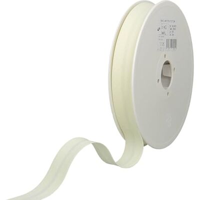 Les Petits Rubans Rilegatura in sbieco-larghezza 20 mm,piegata 10 mm,rotolo da 25m,50%cotone 50%poliestere,rilegatura in sbieco per cucito,striscioni,tappezzeria,mobili,tubazioni,abbigliamento,coperte Les Petits Rubans Rilegatura in sbieco-larghezza 20 mm,piegata 10 mm,rotolo da 25m,50%cotone 50%poliestere,rilegatura in sbieco per cucito,striscioni,tappezzeria,mobili,tubazioni,abbigliamento,coperte