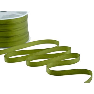Furlanis Nastro Doppio Raso, Tessuto Italiano Verde Muschio, 10 mm x 100 m Furlanis Nastro Doppio Raso, Tessuto Italiano Verde Muschio, 10 mm x 100 m