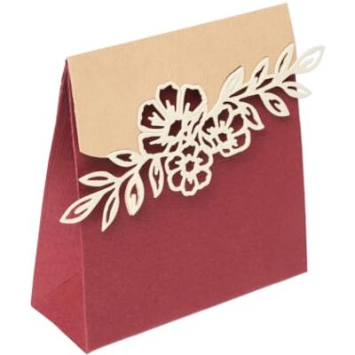 Sizzix Set di fustelle Thinlits Plus, sacchetto regalo Blossom, 4 fustelle in metallo Sizzix Set di fustelle Thinlits Plus, sacchetto regalo Blossom, 4 fustelle in metallo