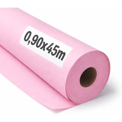 OFITURIA Papel Kraft Rosa Pastello Rollo 0,90x45m 1 Rotolo Carta da pacchi e carta da regalo, carta da imballaggio per spedizioni e fai-da-te, resistente e facile da tagliare OFITURIA Papel Kraft Rosa Pastello Rollo 0,90x45m 1 Rotolo Carta da pacchi e carta da regalo, carta da imballaggio per spedizioni e fai-da-te, resistente e facile da tagliare