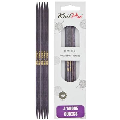 Aghi da maglia circolari colorati Knit Pro - 15/20cm - 4mm Aghi da maglia circolari colorati Knit Pro - 15/20cm - 4mm