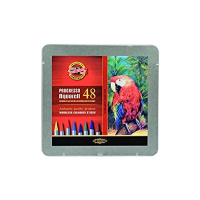 Koh-I-Noor Progresso Aquarell-Matite colorate (confezione da 48) Koh-I-Noor Progresso Aquarell-Matite colorate (confezione da 48)