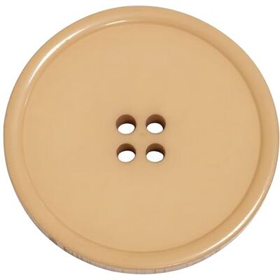Aerzetix C74073 Set di 10 bottoni per cucire rotondi Ø25x3mm a 4 fori L40 40L con bordo in plastica colore beige scuro diametro di apertura 1.5mm merceria cucito decorazione abbigliamento Aerzetix C74073 Set di 10 bottoni per cucire rotondi Ø25x3mm a 4 fori L40 40L con bordo in plastica colore beige scuro diametro di apertura 1.5mm merceria cucito decorazione abbigliamento