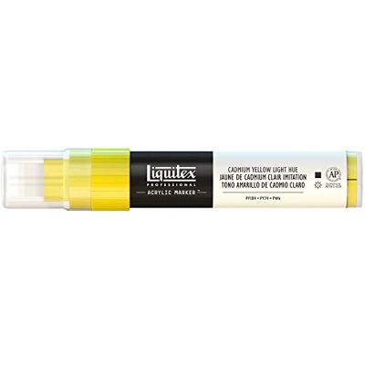 Liquitex LQX PENNARELLO ACRILICO 8 15 MM, TONO GIALLO CADMIO CHIARO Liquitex LQX PENNARELLO ACRILICO 8 15 MM, TONO GIALLO CADMIO CHIARO
