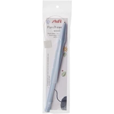 Stafil Punch Needle (Ago Magico) Ago per Lana e Ricami Tridimensionali, Ø 5 mm, con Infila Aghi Incluso Stafil Punch Needle (Ago Magico) Ago per Lana e Ricami Tridimensionali, Ø 5 mm, con Infila Aghi Incluso