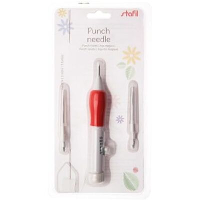 Stafil Punch Needle Ago Magico per Ricamo 3D con 3 Misure Intercambiabili Stafil Punch Needle Ago Magico per Ricamo 3D con 3 Misure Intercambiabili