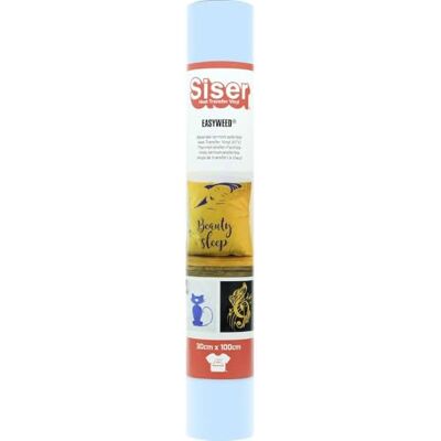 SISER ® EasyWeed® Azzurro, 30cm x 1mt, vinile termotrasferibile termoadesivo per personalizzare i tessuti, hobby creativi, certificato VeganOk e Oeko-Tex standard 100 classe I. SISER ® EasyWeed® Azzurro, 30cm x 1mt, vinile termotrasferibile termoadesivo per personalizzare i tessuti, hobby creativi, certificato VeganOk e Oeko-Tex standard 100 classe I.