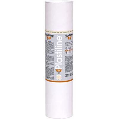 PLASTILINE Plastilina Tubo di plastilina Pasta modellabile, alta precisione Modellare, scolpire, plasmare durezza 50 (morbida) 5 kg Colore avorio. Prodotto in Francia PLASTILINE Plastilina Tubo di plastilina Pasta modellabile, alta precisione Modellare, scolpire, plasmare durezza 50 (morbida) 5 kg Colore avorio. Prodotto in Francia