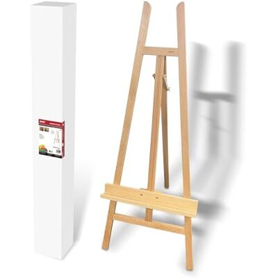 MP ARTIX PAINTS Cavalletto Pittura 140 CM Naturale Cavalletto Olio Acquerello Treppiede Supporto Portatile Studio Artigianato MP ARTIX PAINTS Cavalletto Pittura 140 CM Naturale Cavalletto Olio Acquerello Treppiede Supporto Portatile Studio Artigianato