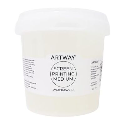ArtWay Medium per Serigrafia Acrilica 1 Litro – Mescola con Qualsiasi Acrilico ArtWay Medium per Serigrafia Acrilica 1 Litro – Mescola con Qualsiasi Acrilico
