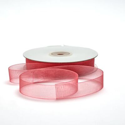 BARATTI Nastro Organza 16mm x 50m Decorativo in Poliestere Trasparente, Per Bomboniere, Regali, Feste, Fai da Te, Matrimonio, Compleanno, Artigianato, Natale, Decorazioni (Malva) BARATTI Nastro Organza 16mm x 50m Decorativo in Poliestere Trasparente, Per Bomboniere, Regali, Feste, Fai da Te, Matrimonio, Compleanno, Artigianato, Natale, Decorazioni (Malva)