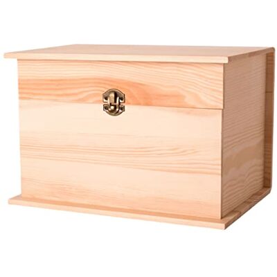 INNSPIRO Cassa in legno di pino 28 x 18,5 x 18,5 cm. INNSPIRO Cassa in legno di pino 28 x 18,5 x 18,5 cm.
