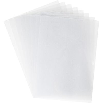 Sizzix Plastica termoretraibile metallizzata Surfaces, A4, argento, 8 fogli Sizzix Plastica termoretraibile metallizzata Surfaces, A4, argento, 8 fogli