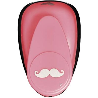 ideen mit herz Fustella jumbo, baffi, dimensioni: 5 x 1,5 cm, motivo perforatore per carta, fai da te per decorazioni e feste ideen mit herz Fustella jumbo, baffi, dimensioni: 5 x 1,5 cm, motivo perforatore per carta, fai da te per decorazioni e feste