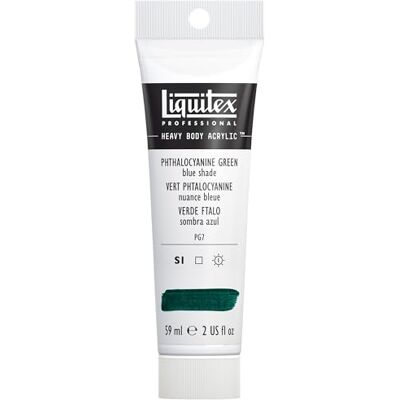 Liquitex Heavy Body Colore Acrilico Professionale Denso, ad Alta Viscosità, Verde (Verde Ftalo (Blu)), 59 ml Liquitex Heavy Body Colore Acrilico Professionale Denso, ad Alta Viscosità, Verde (Verde Ftalo (Blu)), 59 ml