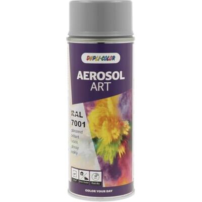 DUPLI-COLOR - Aerosol Art - Grigio argento lucido - spray paint DUPLI-COLOR - Aerosol Art - Grigio argento lucido - spray paint