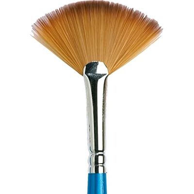 Winsor & Newton University Series 888 Pennello con punta a ventaglio, manico lungo, misura 2 Winsor & Newton University Series 888 Pennello con punta a ventaglio, manico lungo, misura 2