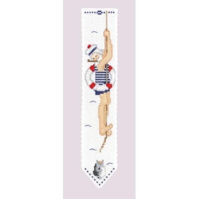 Le Bonheur des Dames Kit ricamo a punto croce segnalibro Le Bonheur des Dames Kit ricamo a punto croce segnalibro