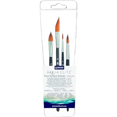 Princeton PRI AQUA ELITE SYN SH GLOBAL 4PC SET Princeton PRI AQUA ELITE SYN SH GLOBAL 4PC SET
