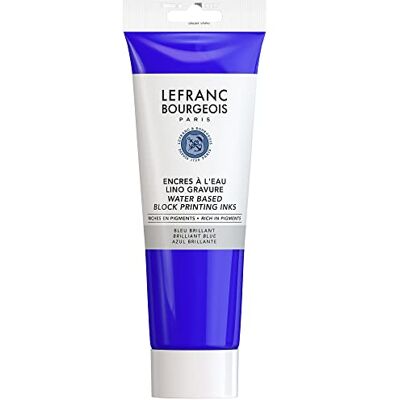 Lefranc Bourgeois SG istruzione C e C lino Ink, capacità 250 ml, Blu brillante Lefranc Bourgeois SG istruzione C e C lino Ink, capacità 250 ml, Blu brillante