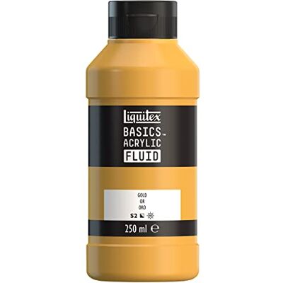 Liquitex Basics Fluid 250 ml Oro - Colore Acrilico Liquitex Basics Fluid 250 ml Oro - Colore Acrilico