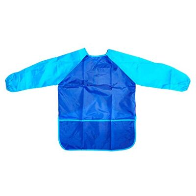 TSI Grembiule da pittura per bambini, 60 x 44 cm, colore blu/azzurro, art. n. TSI Grembiule da pittura per bambini, 60 x 44 cm, colore blu/azzurro, art. n.