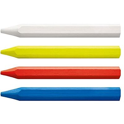 LYRA Ecosy 796 L4860001-12-1 Gessetti per segnalazione in cera, 12 pezzi, colore bianco LYRA Ecosy 796 L4860001-12-1 Gessetti per segnalazione in cera, 12 pezzi, colore bianco