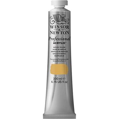 Winsor & Newton Professional Acrylic Color Fine 200 ml Giallo di Napoli Winsor & Newton Professional Acrylic Color Fine 200 ml Giallo di Napoli