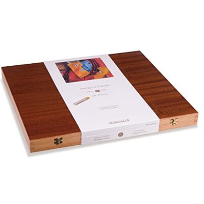 Sennelier Set di pastelli a olio, metallo, legno, multicolore, 120 pezzi (confezione da 1) Sennelier Set di pastelli a olio, metallo, legno, multicolore, 120 pezzi (confezione da 1)