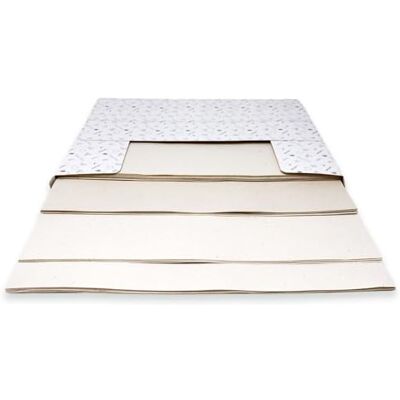 ArtWay Confezione di carta di canapa senza alberi 50 fogli A3 da 150 g/m² Carta in fibra vegetale di canapa per l'artigianato e le arti. ArtWay Confezione di carta di canapa senza alberi 50 fogli A3 da 150 g/m² Carta in fibra vegetale di canapa per l'artigianato e le arti.